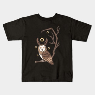 Mysterious owl Kids T-Shirt
